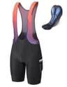 Baleaf Men's 4D Padded Bib Shorts