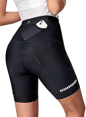 Heathyoga Women's 4D Padded Bike Shorts