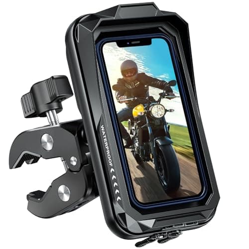 HUANLANG Waterproof Enclosed Bike Phone Bag