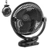Nuerst 8 in Rechargeable Clip-On Fan